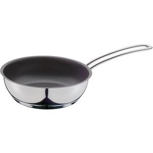 Capri 6.3-Inch Stainless Steel Nonstick Egg Skillet - Mini Fry Pan for 2 Eggs - Stainless Steel Pan