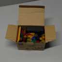 Brightown LED C6 Solar String Lights Outdoor Waterproof Fairy Lights, 22.64ft 50 LEDs Multicolor Solar Christmas Lights Outdoor, Christmas Decorations for Christmas Garden Yard Fence Patio Party Decor