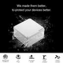 QILIPSU Outdoor Junction Box IP67 Waterproof Project Box ABS Plastic Weatherproof Electrical Enclosure Gray Cover (4.9"x4.9"x3")