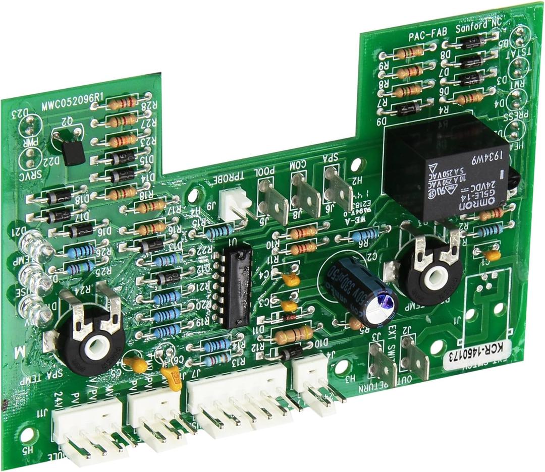 Pentair 470179 Electronic Thermostat Circuit Board Replacement for Pool and Spa Heaters