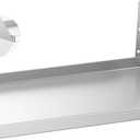 Stainless Steel Shelf with Reversible Brackets,12"x24"