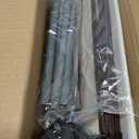 Juvale 4-Tier Dresser for Bedroom - 16.5 in L x 13 in W x 33 in H, Beige, Metal & Fabric - Freestanding Closet Organizer with Fabric Storage Drawers - Narrow Dresser & Cabinet with Drawers