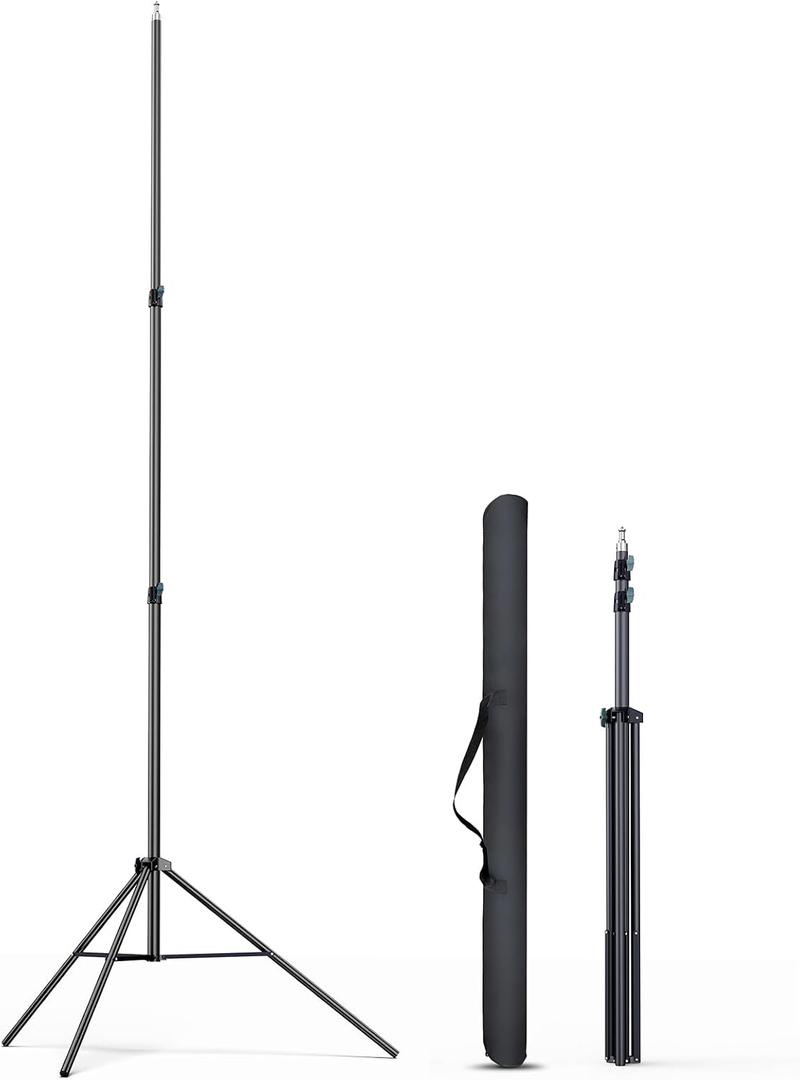 Cisian 13ft Heavy Duty Light Stand Photography Tripod,160inch/4M Light Stand Photography High Sports Tripod with 1/4 Screw for Studio LED Light,DSLR Camera,Sports Camera Professional