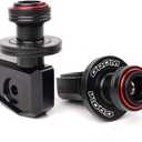 Compatible With Grom 125 2025 MSX 125 MSX125 2013-2023 2024 2025 Grom Accessories CNC Motorcycle Swingarm Spools Sliders Rear Wheel Axle Stand Screws Adapter (Red)