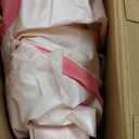 Portable Bathtub Ice Bath Tub - Foldable Collapsible Bathtub for Adult Shower Bathroom Hot SPA Soaking Cold Plunge Tub Freestanding Bathtub 47"Lx22"Wx20"H Pink