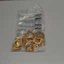 15 Pcs Vintage Resin Picture Frame Mini Antique PhotoFrame DIY Small Picture Frames Mini Vintage Frame Antique Photo Frames for Jewelry Display Photography Wall Decor (25, Gold)