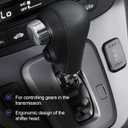 X4XZ 54130-SWA-A83ZA Gear Shifter Shift Knob Handle for Honda CR-V 2007 2008 2009 2010 2011 Replaces# 54130SWAA83ZA