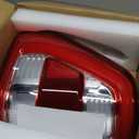 LED Chrome Tail Light Compatible with Ford F150 2021 2022 2023 King Ranch Lariat Limited Platinum Taillights W/Blind Spot Right Passenger Side, Module Not Included, Replace OEM: ML3Z13404D