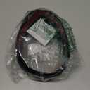 Gisafai 2 Pcs 36 Inches Metal Door Draft Stopper, Mouse Proof Door Sweep, Aluminum Rodent Proof Sweep, Noise Blocker, Keep Rodents Pests Out, Enhanced Weather Sealing, Easy to Install, Black