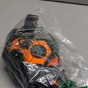 PHOEPET No Pull Dog Harness Medium Reflective Front Clip Vest with Handle,Adjustable 2 Metal Rings 3 Buckles,[Easy to Put on & Take Off](M, Orange)