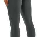 YEOREO Yoga Pants Workout Leggings for Women Hidden Scrunch Butt Lifting Leilanie High Waisted Tummy Control Gym Leggings (Black, S)