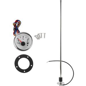 30" Fuel Sending Unit and Gauge Kit Boat Fuel Sending Unit Marine Fuel Sender Unit Metal 1 Set 240-33 Ohm