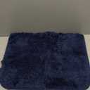 Suchtale Large Bathroom Rug Extra Soft and Absorbent Shaggy Mat (24 x 40, Navy) Machine Washable Microfiber, Non Slip, Luxury Floor Mat With Rubber Back