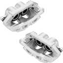 Front Brake Caliper Assembly Calipers Set Fit for Dodge Ram 1500 2009-2018, for Ram Dakota 2009-2011, for Dodge Durango 2007-2009, for Chrysler Aspen 2007-2009, Replace 18-B5054 18-B5055