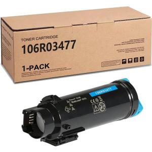 106R03477-Phaser 6510/WorkCentre 6515 Cyan Toner Cartridge Compatible for Xerox Phaser 6510/ Workcentre 6515 High Capacity Toner-Cartridge