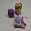 EcoBlossom Reusable Menstrual Cup and Case - The Most Reliable Medical Grade Silicone Period Cups - Comfortably use for 12 Hours (Small/Large (Pack of 2), Round Stem & Case)