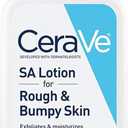 CeraVe SA Lotion for Rough & Bumpy Skin, Vitamin D, Hyaluronic Acid, Lactic Acid & Salicylic Acid Lotion, Fragrance Free & Allergy Tested, 8 Ounce