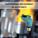 Set of 4 Fuel Injectors - Compatible with YAMAHA Outboard 4 Stroke 30HP 40HP 50HP 60HP 70HP - Replaces 6C5-13761-00-00