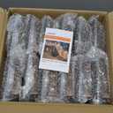 APONUO 12 Pack Fence Post Solar Lights, 2 Modes(Warm/Cool Light) Outdoor Waterproof 4x4 Post Solar Lights, Solar Powered Garden, Patio, Deck Decor for 4x4 Wood & Vinyl Posts, Copper