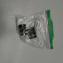 2 Pack Shower Glass Door Handle, Stainless Steel Shower Doors Knob One Sided Pull Hardware for Bathroom Glass Doors (Black)