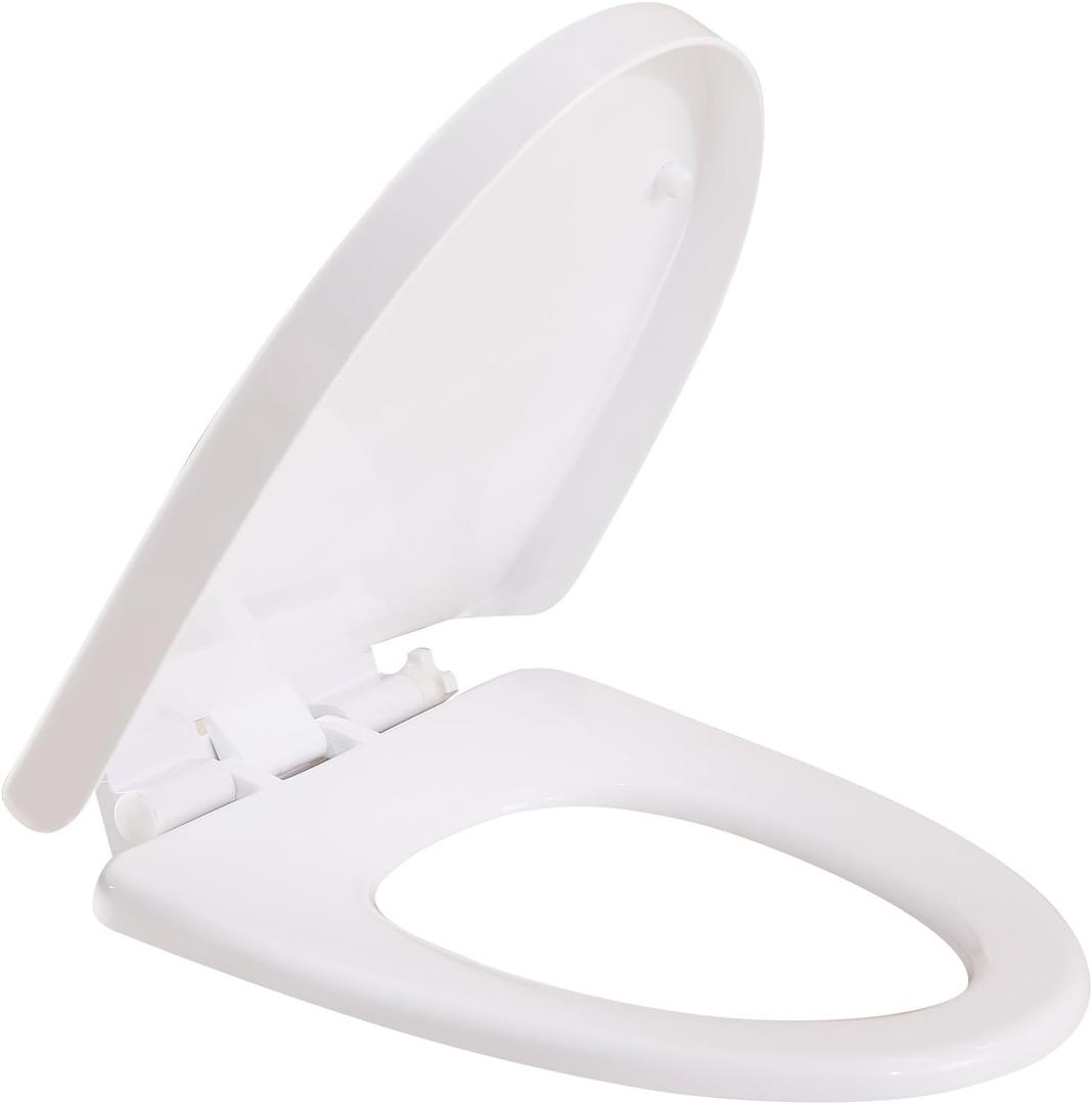 Minixi Self Lifting Toilet Seat, Non Electric,No Cleaning Required,Auto Lifting,Self Raising,Suitable for Elongated Or U-Shape Or V-Shape Toilet