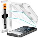 Spigen Tempered Glass Screen Protector [GlasTR EZ FIT] designed for iPhone 16e / iPhone 14 / iPhone 13 Pro/iPhone 13 [Sensor Protection - 2 Pack]