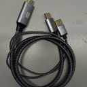 Active HDMI to DisplayPort Cable (4K 60Hz,1080p@120Hz) 3FT Uni-Directional HDMI Source to DP Monitor Adapter Display Port Cord Compatible with PC,Laptop,AMD,NVIDIA,PS5,Xbox