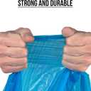 Ultrasac 10 Gallon 0.9 MIL Blue Drawstring Trash Bags - 16.5" x 28.5" - Pack of 108 - Fits simplehuman D