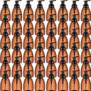 Nuenen 48 Pcs Foaming Soap Dispenser Pump Bottles,8oz Plastic, Amber