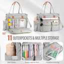 Teacher Tote Bag for Women Large Laptop Bags for Work Nursing Professional Computer Messenger Bag for Office Travel Business