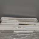 CTSNSLH 4 Tier Plastic Storage Bins and Boxes Organizer - 27Qt Stackable with Lids for Bedroom, Living Room, Office - Foldable Containers (White)