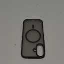 Miracase Magnetic for iPhone 16 Case [with 2X Screen Protectors] [Compatible with MagSafe] Slim Thin Phone Case Military-Grade Protected for iPhone 16 Cover Bumper, Black