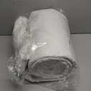 HIARUO 3-Piece King Quilt Set - Soft Warm Ultrasonic Reversible Pleated Ruffled Coverlet Bedspread Set (104 x 90 Inch) with 2 Pillow Sham (20 x 36 Inch), White