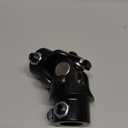 DD Steering U Joint Powder Coated Universal Steering Shaft Coupler U Joint Max Angle Degree Black, 5/8 x 36