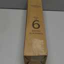 SHACOS 15 inch Round Braided Placemats Set of 6 Non Slip Heat Resistant Cotton Polyester Table Mats Washable Place Mats for Kitchen Dining Party Table Decor (Beige, 6)