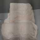 Buryeah 6 Pcs Sherpa Fleece Throw Blanket Bulk 50 x 60 Soft Cozy Jacquard Throw Blanket Warm Fleece Blanket Portable Lightweight Fuzzy Blanket for Wedding Sofa Bed Couch All Season (Lvory)