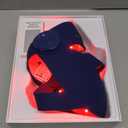 INIA Glow 4D Wireless Red Light Therapy Mask for face – Dual NIR, 320 LEDs, 4 Modes, Under-Eye Cooling, Cordless & Rechargeable LED Face Mask for Home & Travel, Skincare Gifts for Women Mom Wife, Blue