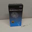 6-Setting Shower Head with Handheld, JDO High Pressure Hand held Shower Head, 4.7 Inch Chrome Detachable Showerhead Set with 59 Inch Stainless Steel Hose and Adjustable Showerhead Holder