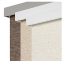 Persilux Free-Stop Cordless 100% Blackout Roller Blinds for Indoor Windows, Natural Woven Fabric UV Protection Privacy Thermal Insulated Roller Shades for Windows, Home, Office, Khaki 35.5" W x 72" H