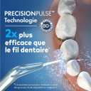Waterpik Professional Tabletop Ultra Dental Irrigator with Pressure Water and Advanced Pressure Control System by 10 Positions with 7 Nozzles, Dental Plaque Removal, White (WP-660EU)