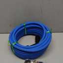 TOOLCY Wearproof Pressure Washer Hose 50ft, 3400 PSI Kink Resistant Power Washer Hose 1/4 in., Replacement Power Wash Hose with M22 and 3/8" Quick Connection Kit for Gas & Electric