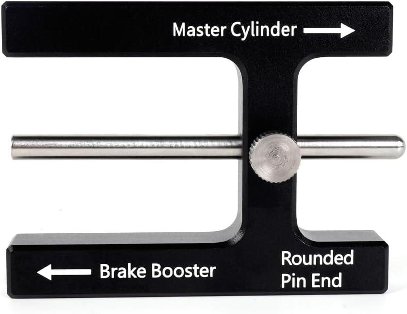 BARTOO Brake Adjustment Tool Brake Booster Push Rod Adjustment Tool Master Cylinder Push Rod Length Gauge Suit for Most Brake Boosters with Adjustable Pins