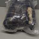 Puwasa Men's Sherpa Lined Cotton Flannel Shirt Jacket Plaid Button Up Jacket Coat for Men with Pocket Size 2XL