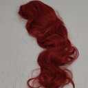 Miss U Hair Long Wavy Red Wig for Women Halloween Costume 32 Inches Red Hair Wig for Girls Cosplay Party