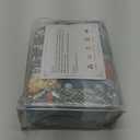 Autumn Dream Cotton Bedspread Quilt Sets Reversible Bedding Coverlet Sets Comforter, Vintage Floral Patchwork Turquoise Bedspread, Queen Size