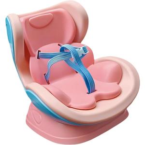 Christmas Elf Doll Accessories - Car Seat for 7-15 Inch Dolls, Air Vent Mount with Display Stand, Elf Props & Ideas for Christmas (Magnetic Chair With Base Youthful Powder Blue)