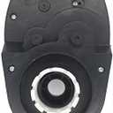 SHENGLE 24V Gearbox for Kids Ride On Large Axle Hole, RS550 24 Volt 30000RPM Electric DC Motor with Gear Box RS550 Kids Ride On Car Replacement Parts