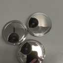 uxcell Cable Hole Cover, 4Pcs 2-3/8 Inch ABS Desk Cable Wire Cord Grommet Hole Cover for Office Computer Desk Wire Organizer, Silver