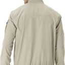 Gopune Men's Windproof Bomber Jacket Lightweight Windbreaker Outdoor Golf Fashion Coat (X-Large)