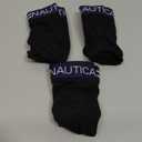 Nautica Men's Classic Cotton 3-pack Fly Front Briefs,Large, 3 Pack Black
